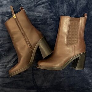 SARTO By Franco Sarto Dark Brown Heeled Boots